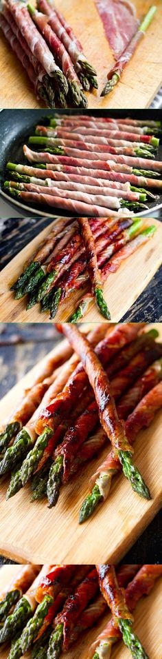 Prosciutto Wrapped Asparagus