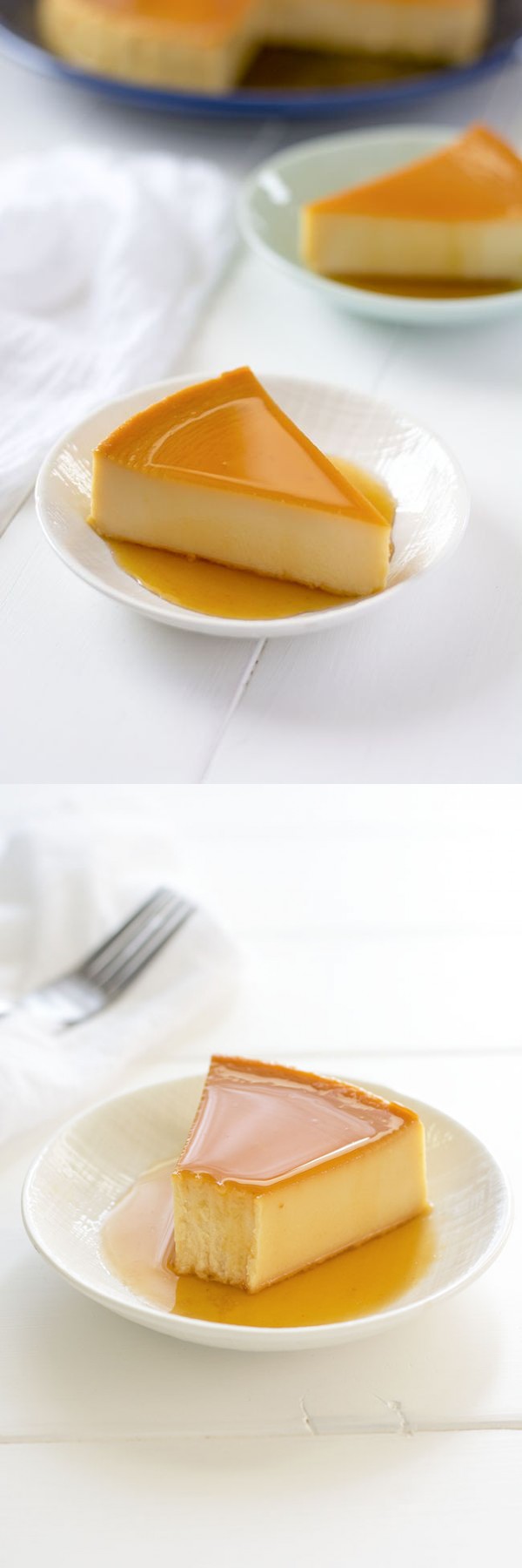 Puerto Rican Flan de Queso (Cheese Flan