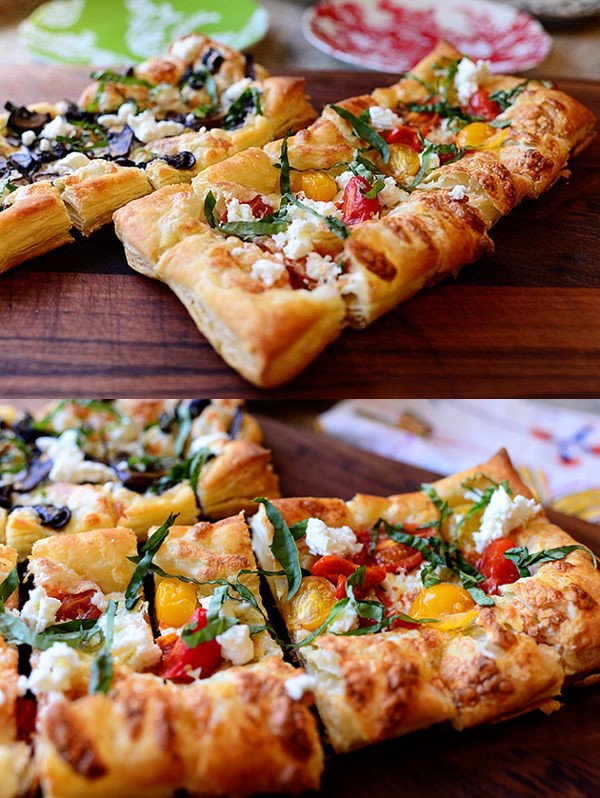 Puffed Pastry Pizza