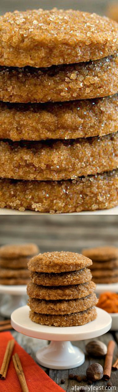 Pumpkin Spice Sugar Cookies