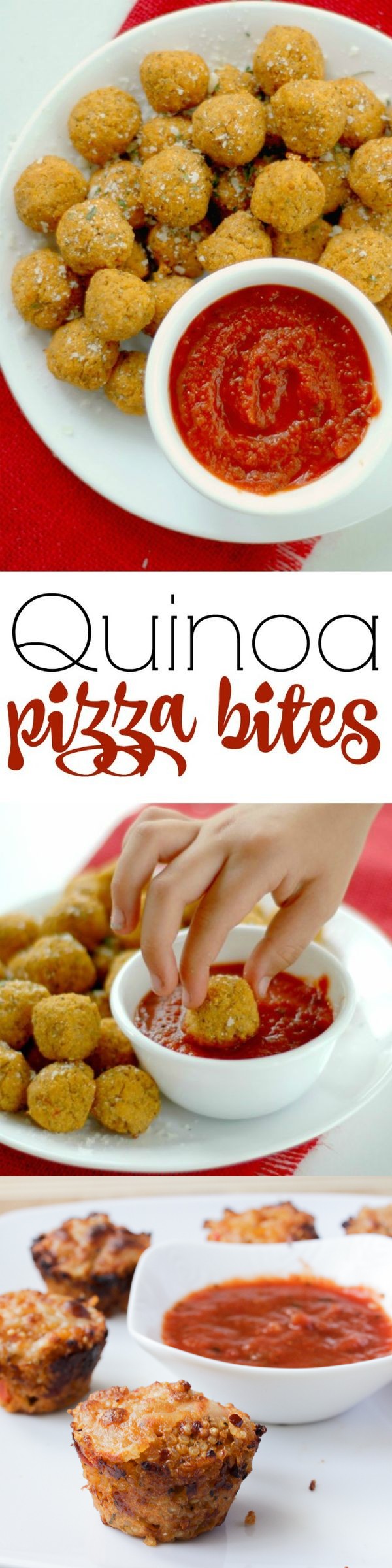 Quinoa Pizza Bites