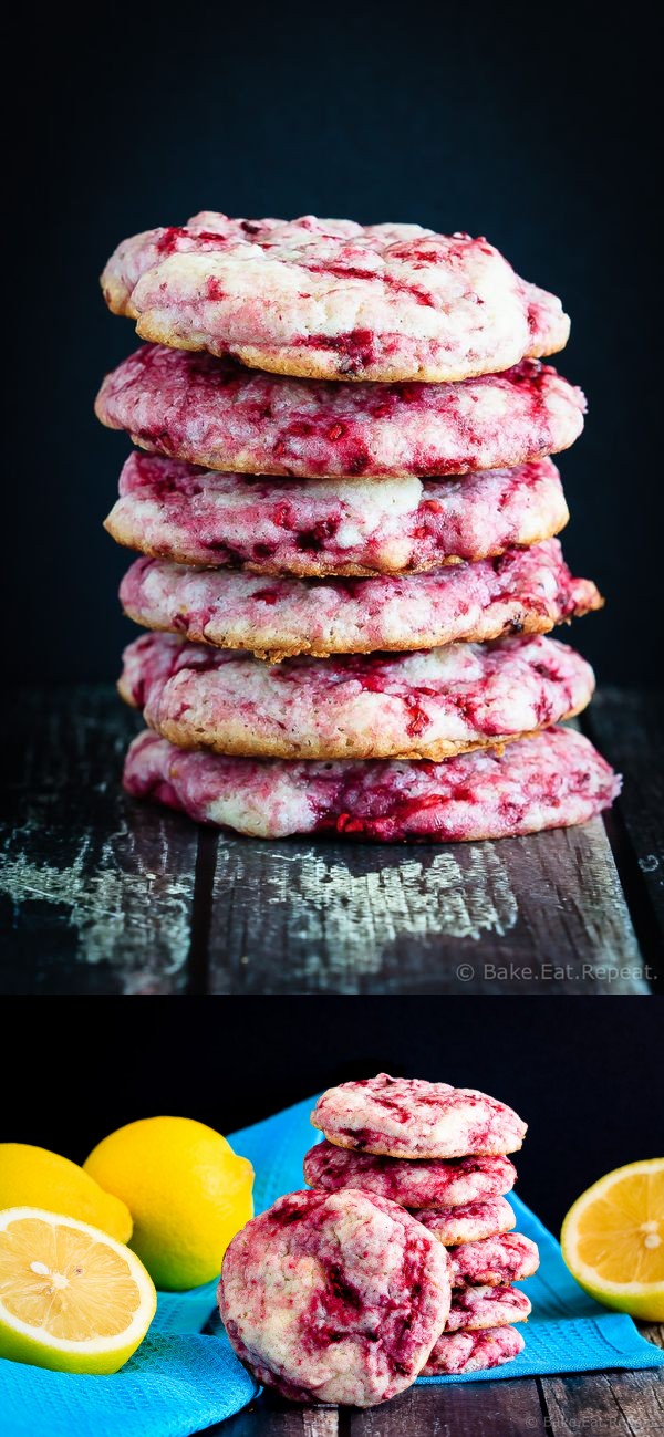 Raspberry Lemon Cookies