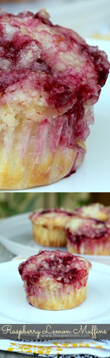 Raspberry Lemon Muffins