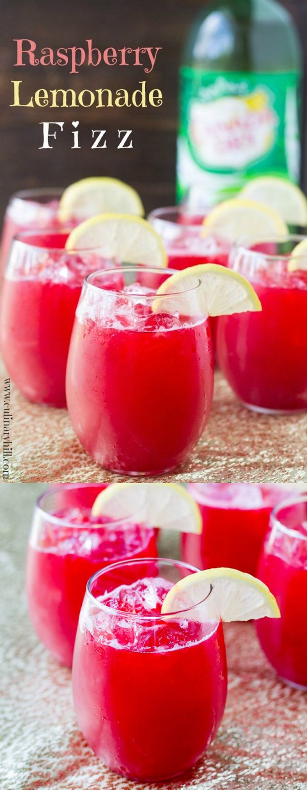 Raspberry Lemonade Fizz