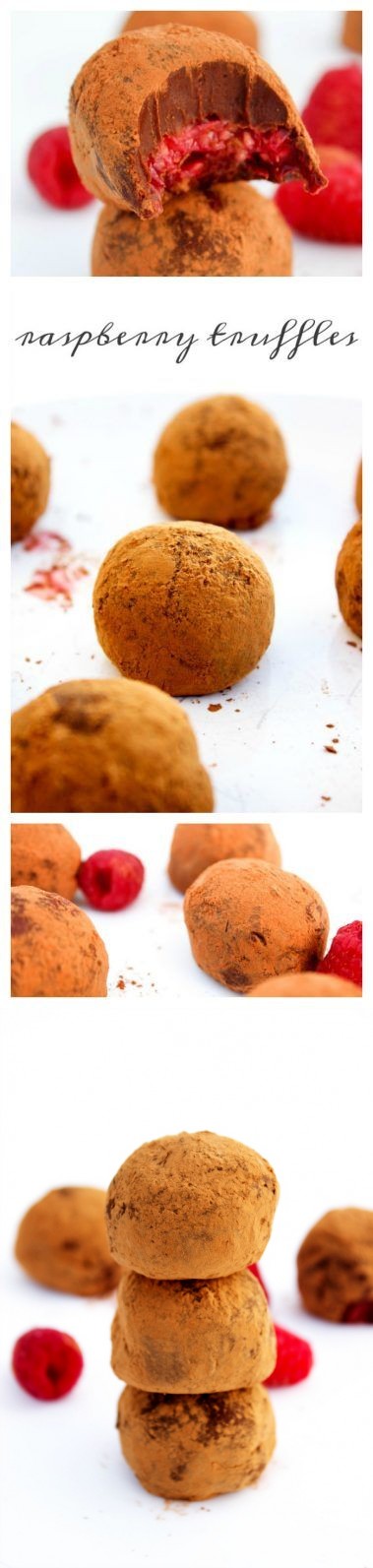 Raspberry Truffles