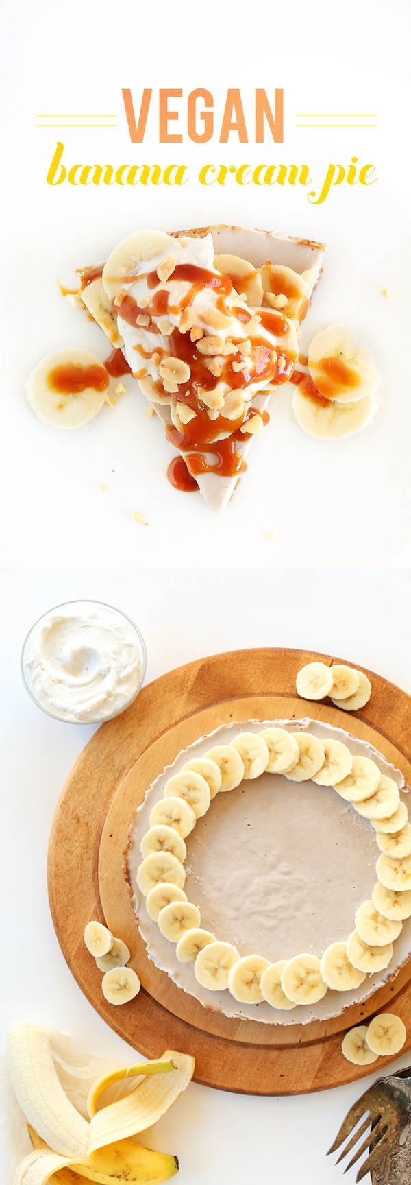 Raw Vegan Banana Cream Pie