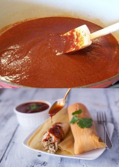 Red Chili Sauce (To Be Used With Traditional Tamales