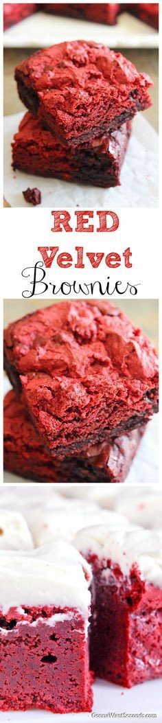 Red Velvet Brownies