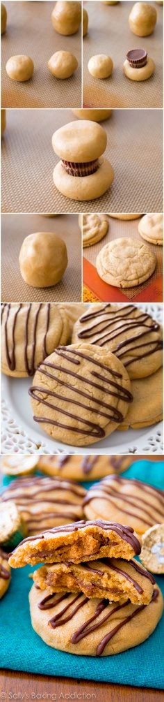 Reese's Stuffed Peanut Butter Cookies