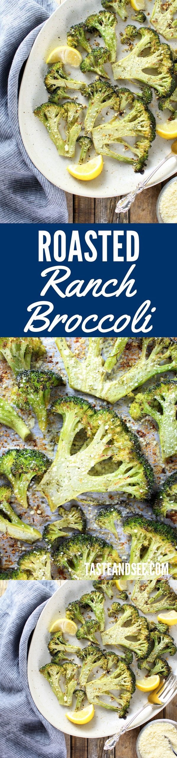 Roasted Ranch Broccoli