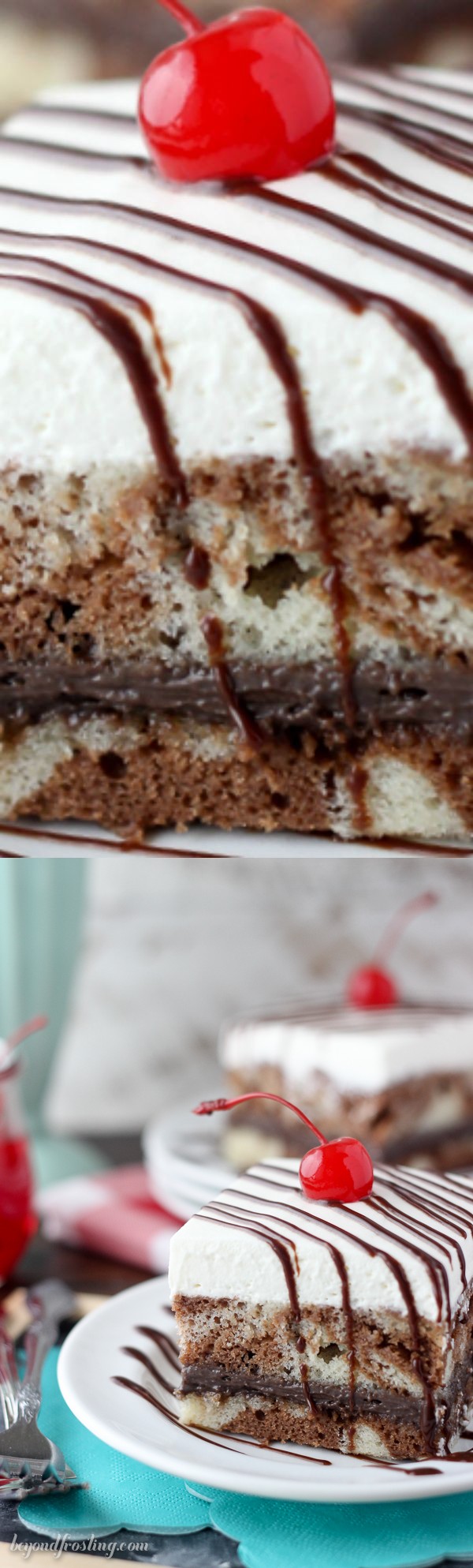 Root Beer Float Cake