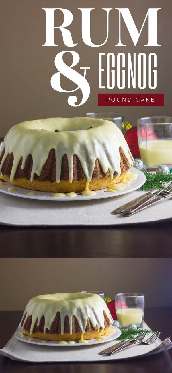 Rum and Eggnog Pound Cake