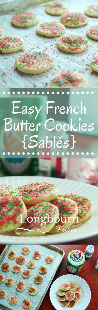 Sablés – French Butter Cookies