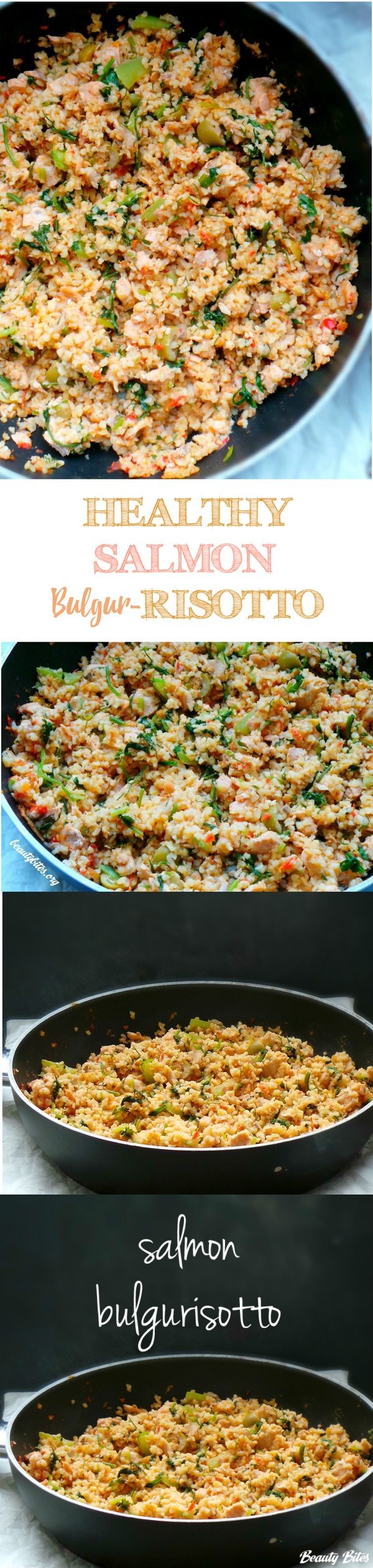 Salmon Bulgur Risotto