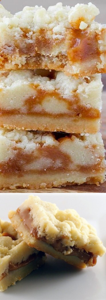 Salted Caramel Butter Bars