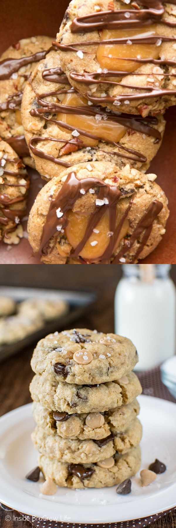 Salted Caramel Chocolate Chip Cookies