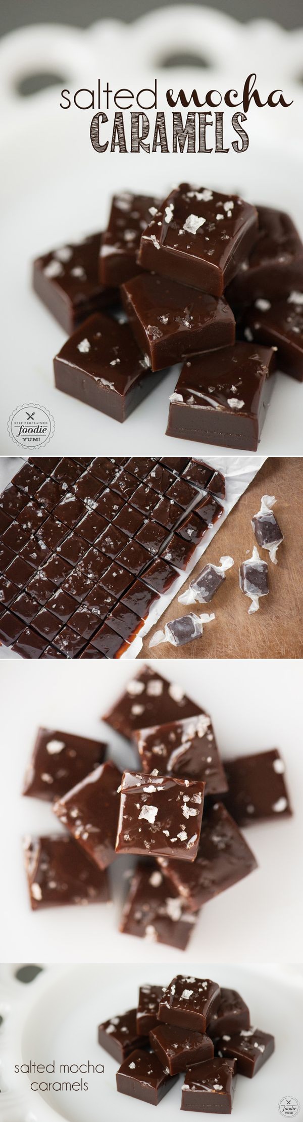 Salted Mocha Caramels