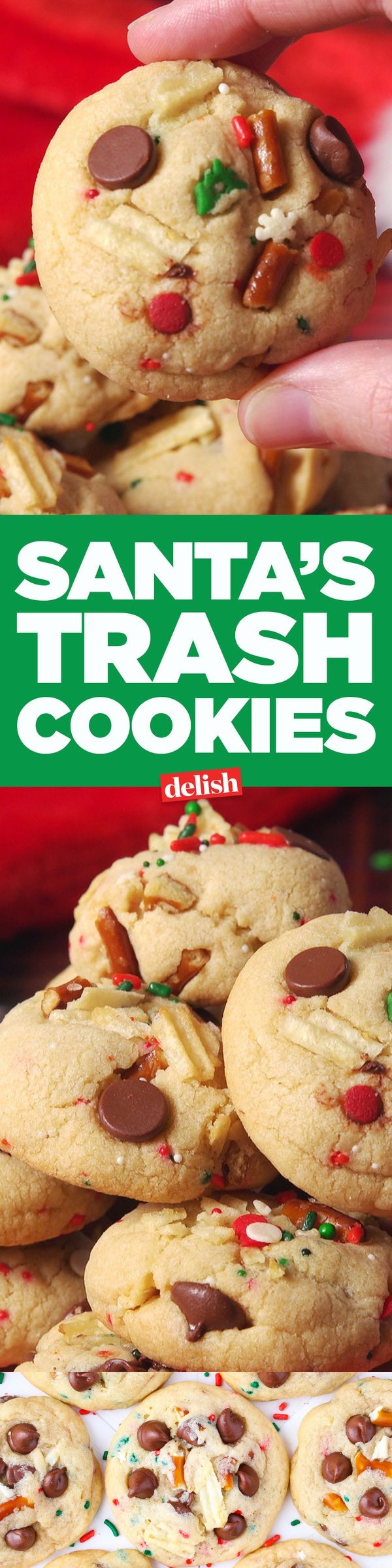 Santa's Trash Cookies