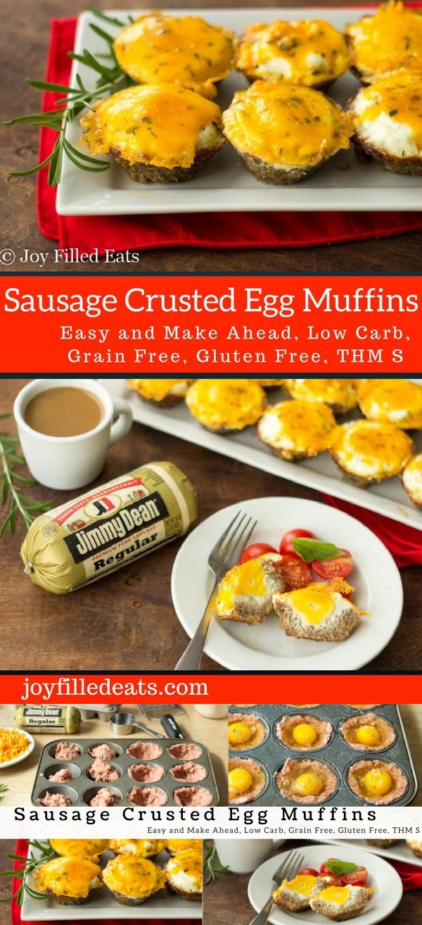 Sausage Crusted Egg Muffins