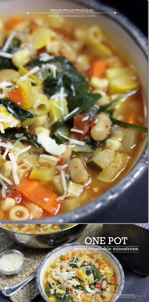 Seven Vegetable Minestrone Soup