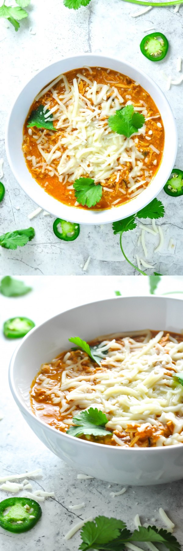 Shredded Chicken Chili