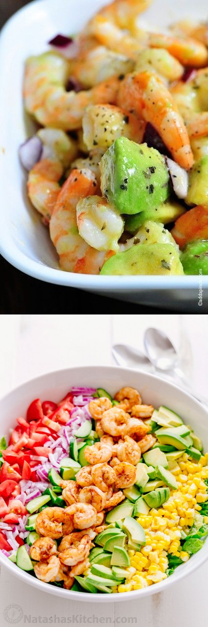 Shrimp Avocado Salad