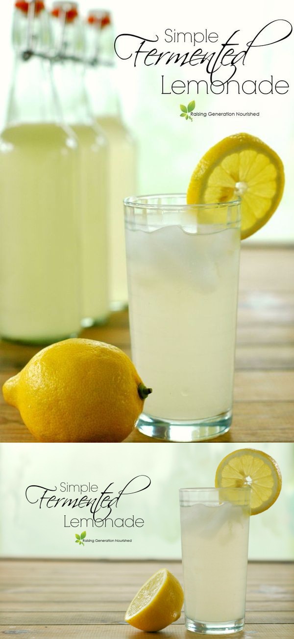 Simple Fermented Lemonade