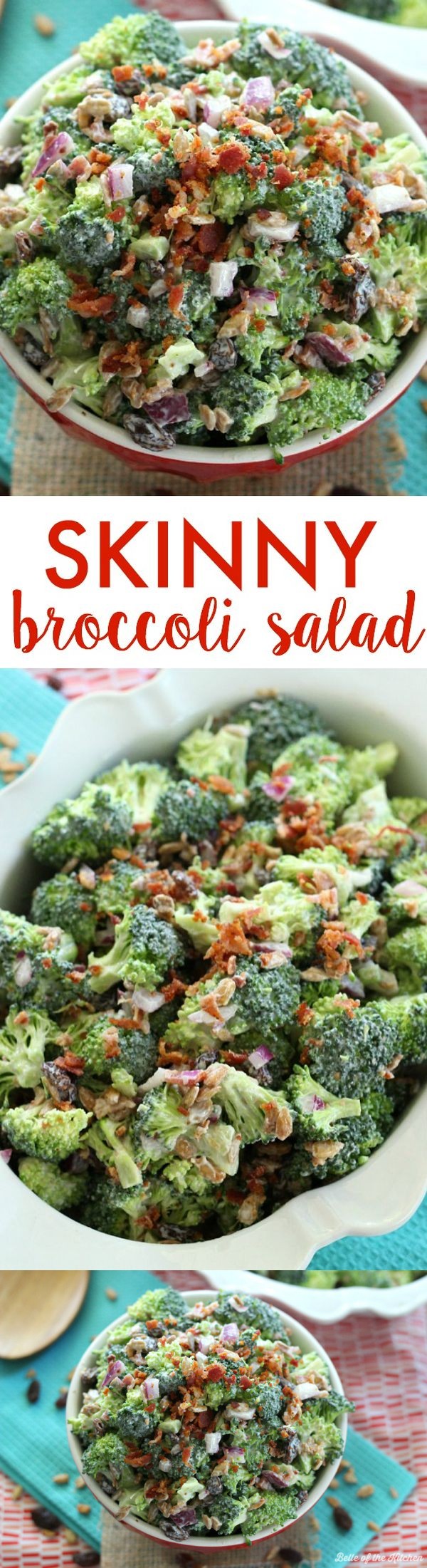 Skinny Broccoli Salad