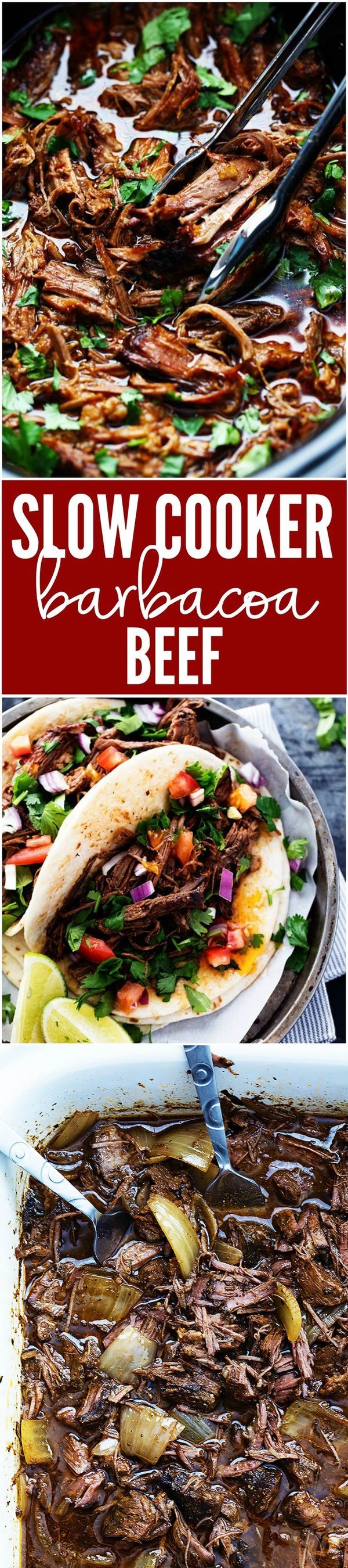 Slow Cooker Barbacoa Beef