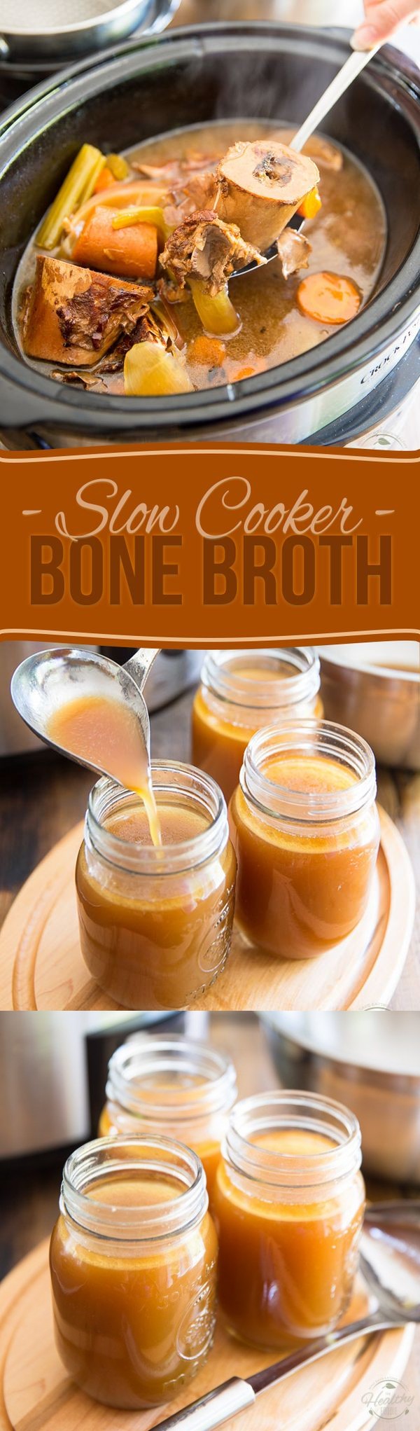 Slow Cooker Beef Bone Broth