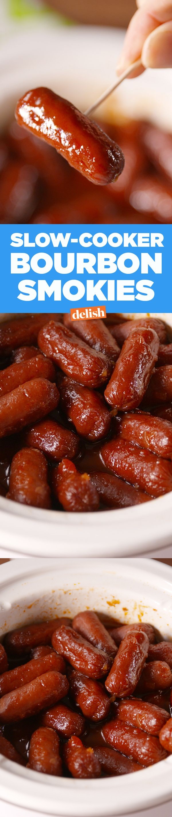 Slow-Cooker Bourbon Smokies