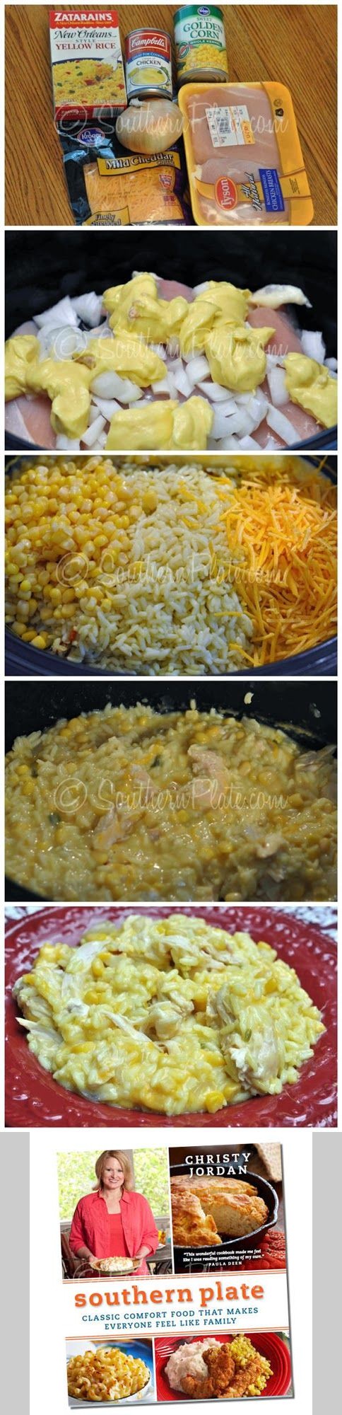Slow Cooker Cheesy Chicken And Rice