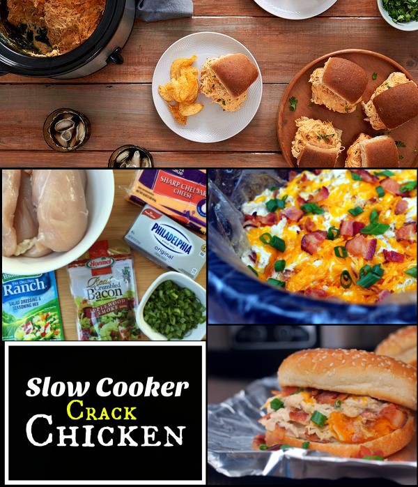 Slow Cooker Crack Chicken