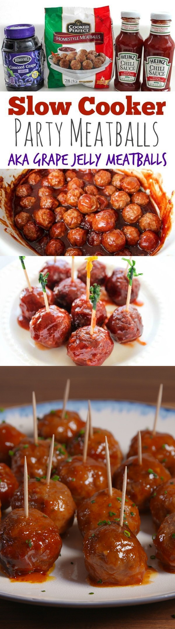 Slow-Cooker Party Meatballs