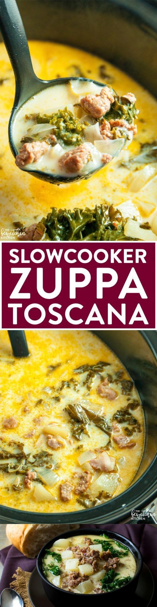 Slow Cooker Zuppa Toscana