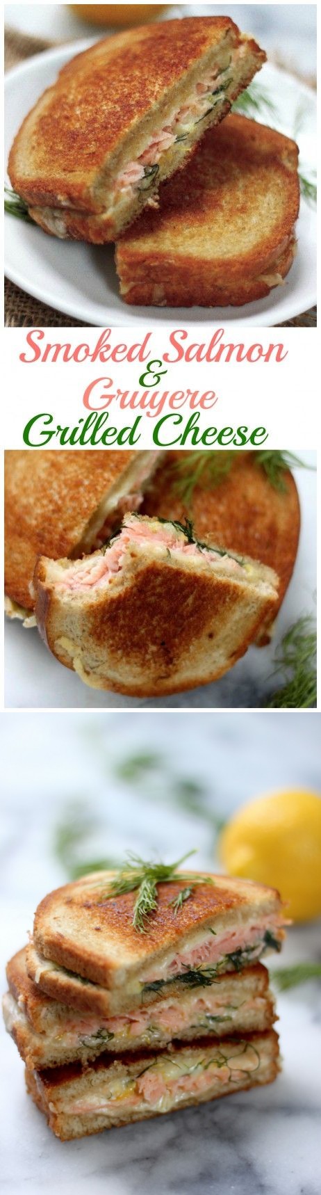 Smoked Salmon & Gruyere Grilled Cheese