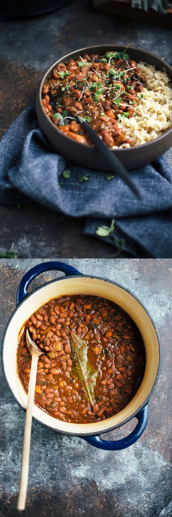 Smoky Vegetarian Red Beans and Rice