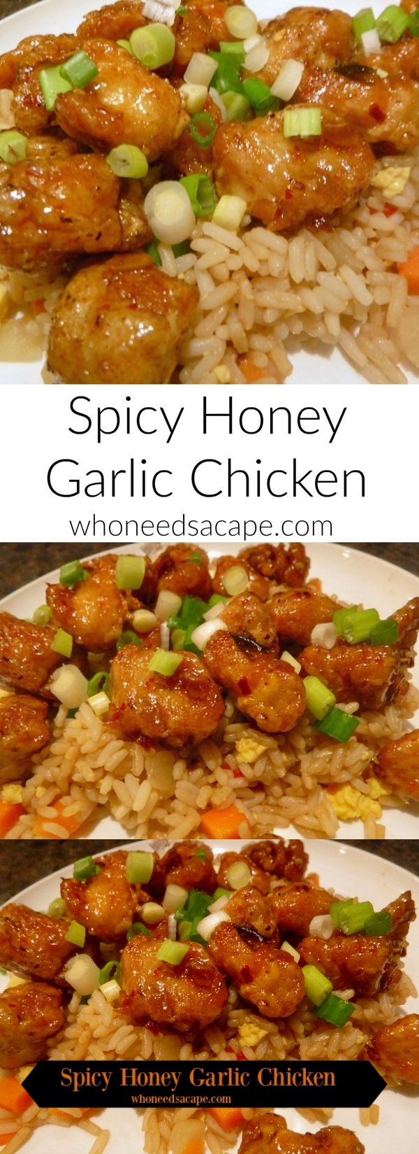 Spicy Honey Garlic Chicken