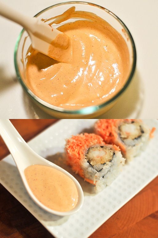 Spicy Mayo For Sushi