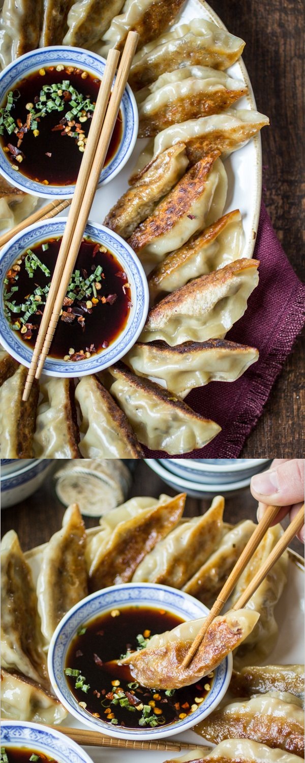 Spicy Sichuan Vegan Potstickers