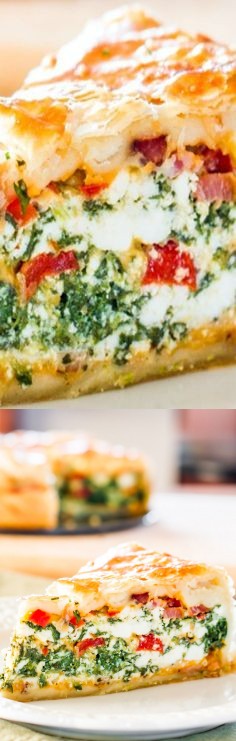 Spinach Ricotta Brunch Bake