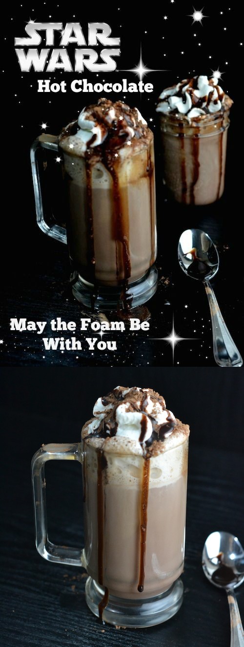 Star Wars Hot Chocolate Recipe – May the Foam Be With You