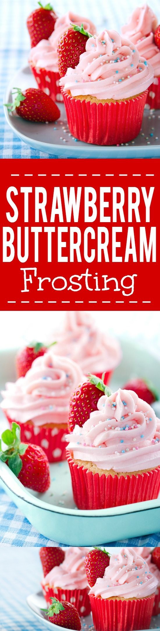 Strawberry Buttercream Frosting