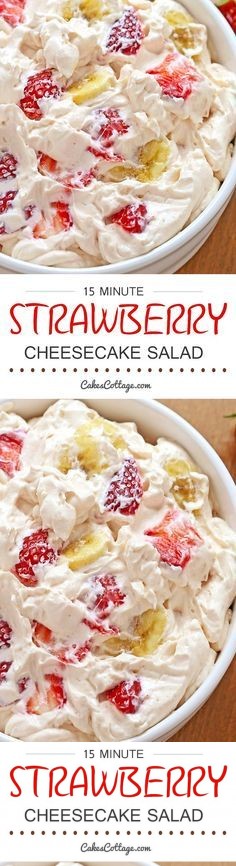 Strawberry Cheesecake Salad