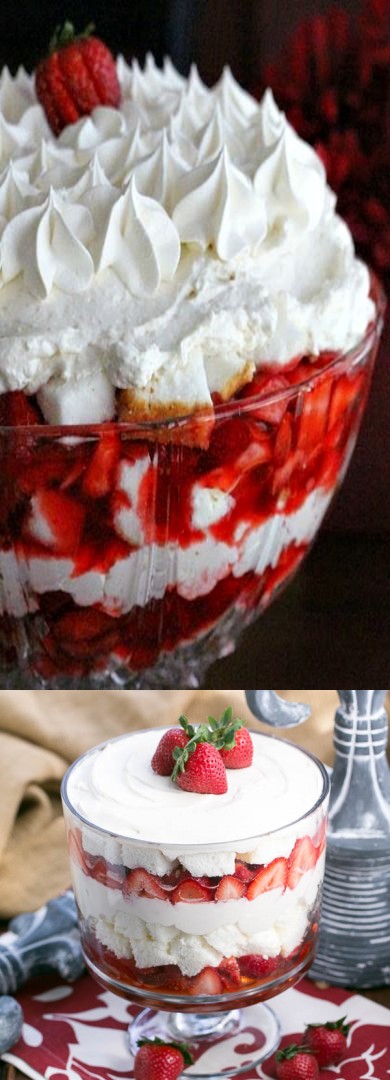 Strawberry Cheesecake Trifle