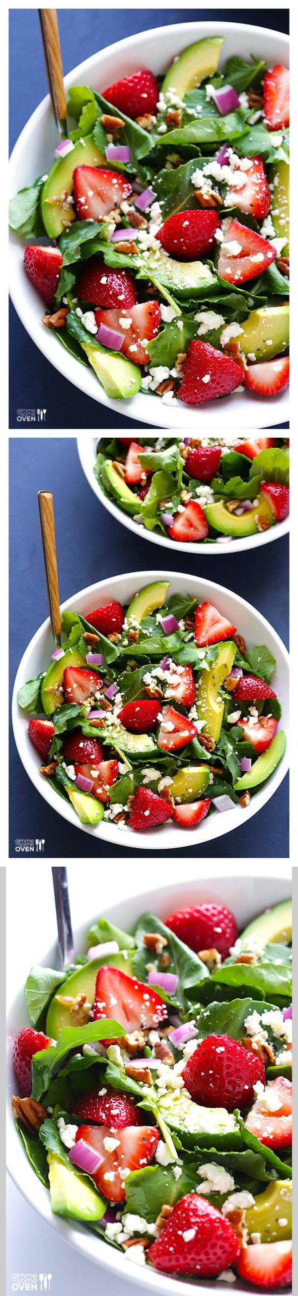 Strawberry Kale Salad