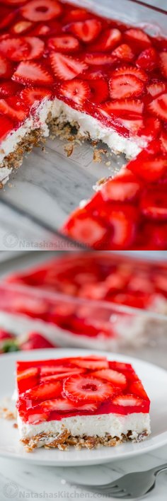 Strawberry Pretzel Salad