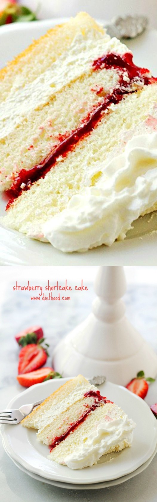 Strawberry Shortcake Cake