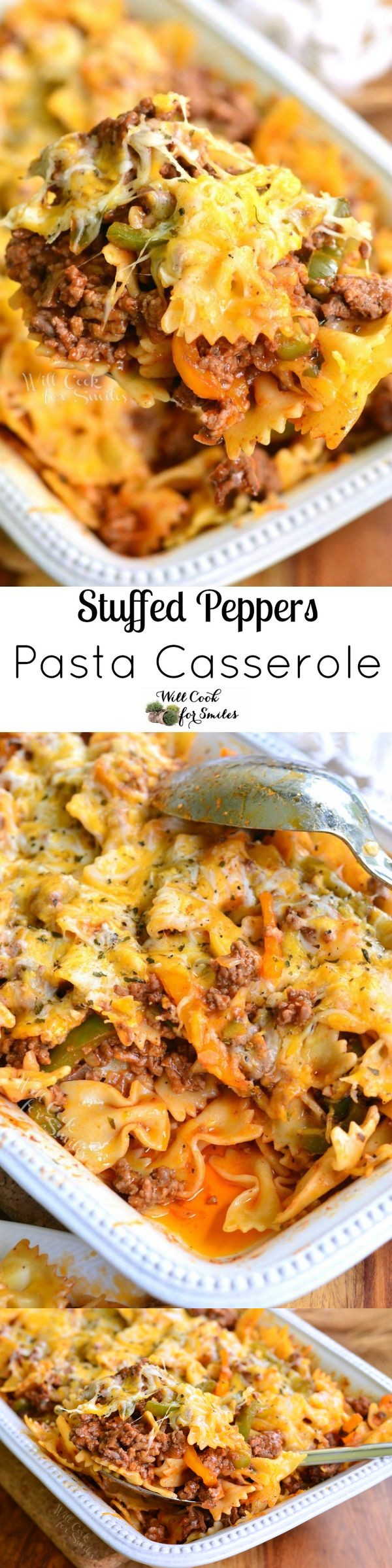 Stuffed Peppers Pasta Casserole