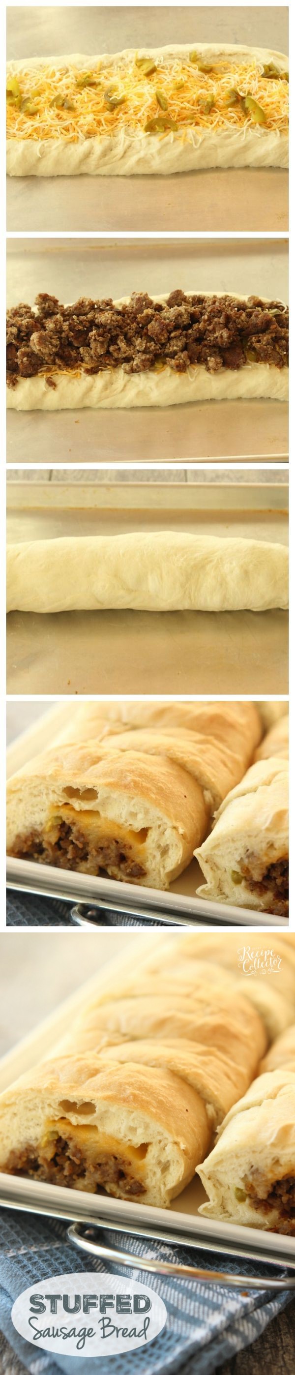 Stuffed Sausage Bread